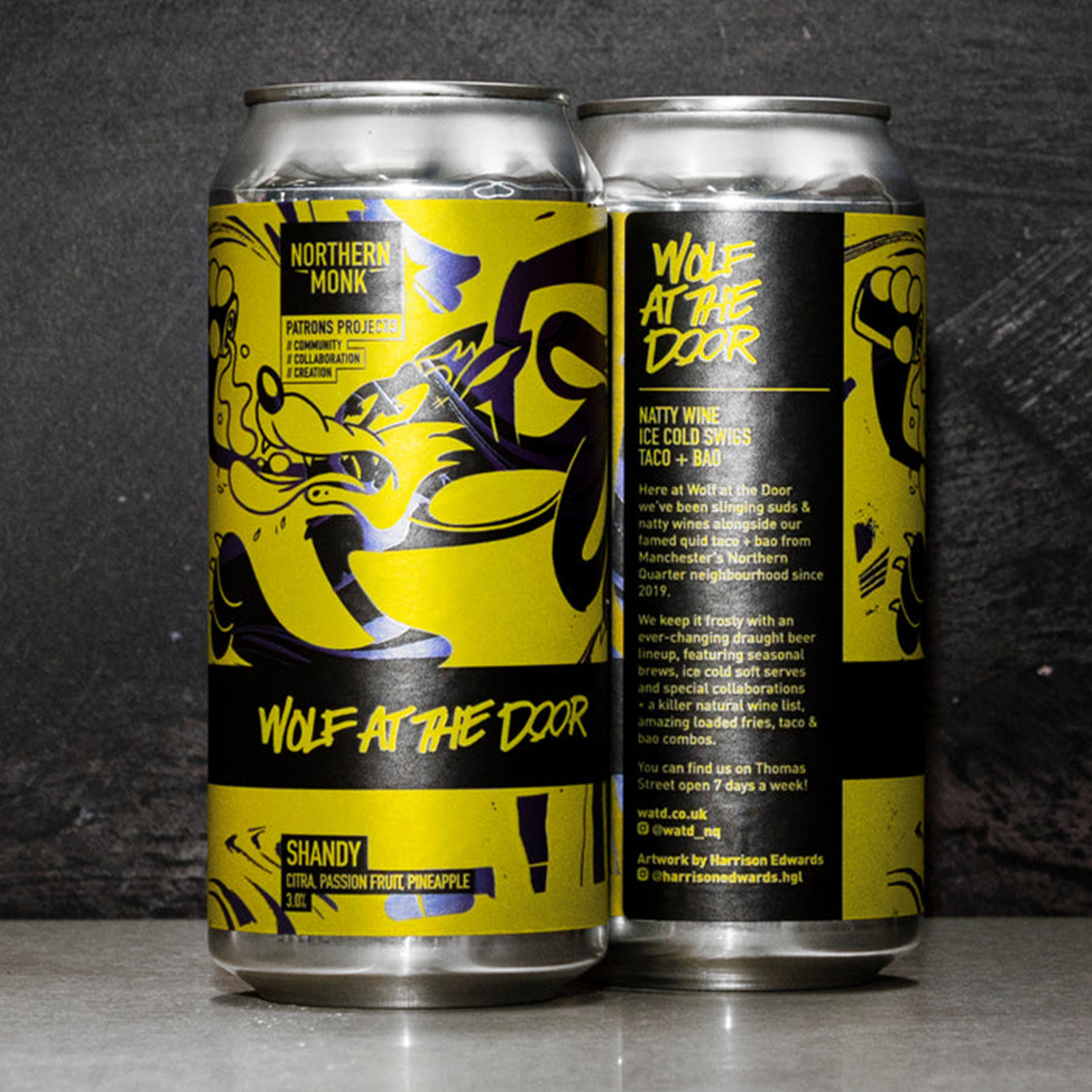 Northern Monk Wolf At The Door Pineapple &amp; Passionfruit Gose Shandy