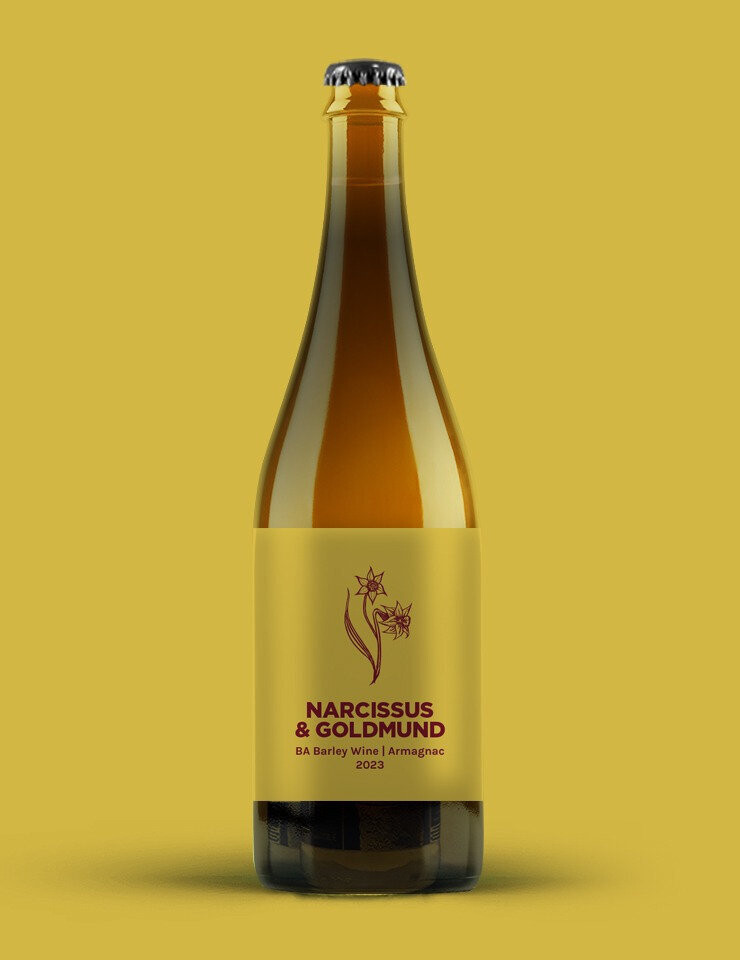 Pomona Island Narcissus &amp; Goldmund BA Barley Wine