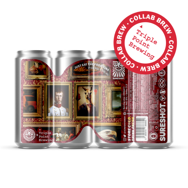 Sureshot x Triple Point Just Eat The Food Tina GF Pale Ale
