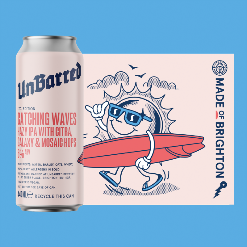 UnBarred Catching Waves Hazy IPA