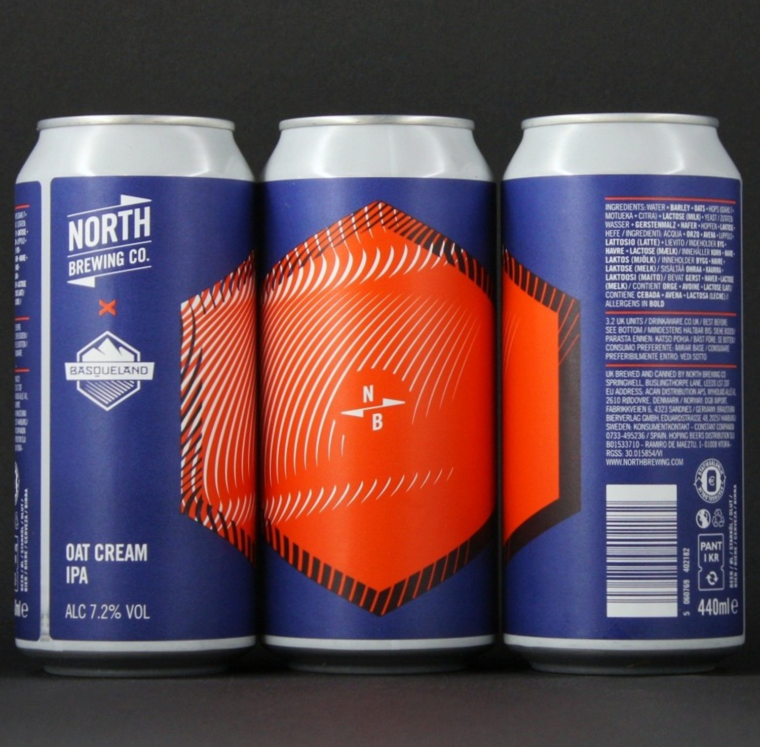 North Brew x Basqueland Oat Cream IPA