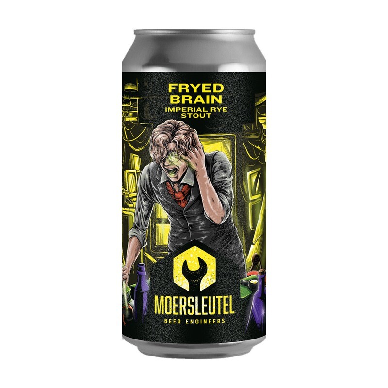 De Moersleutel Fryed Brain Imperial Rye stout