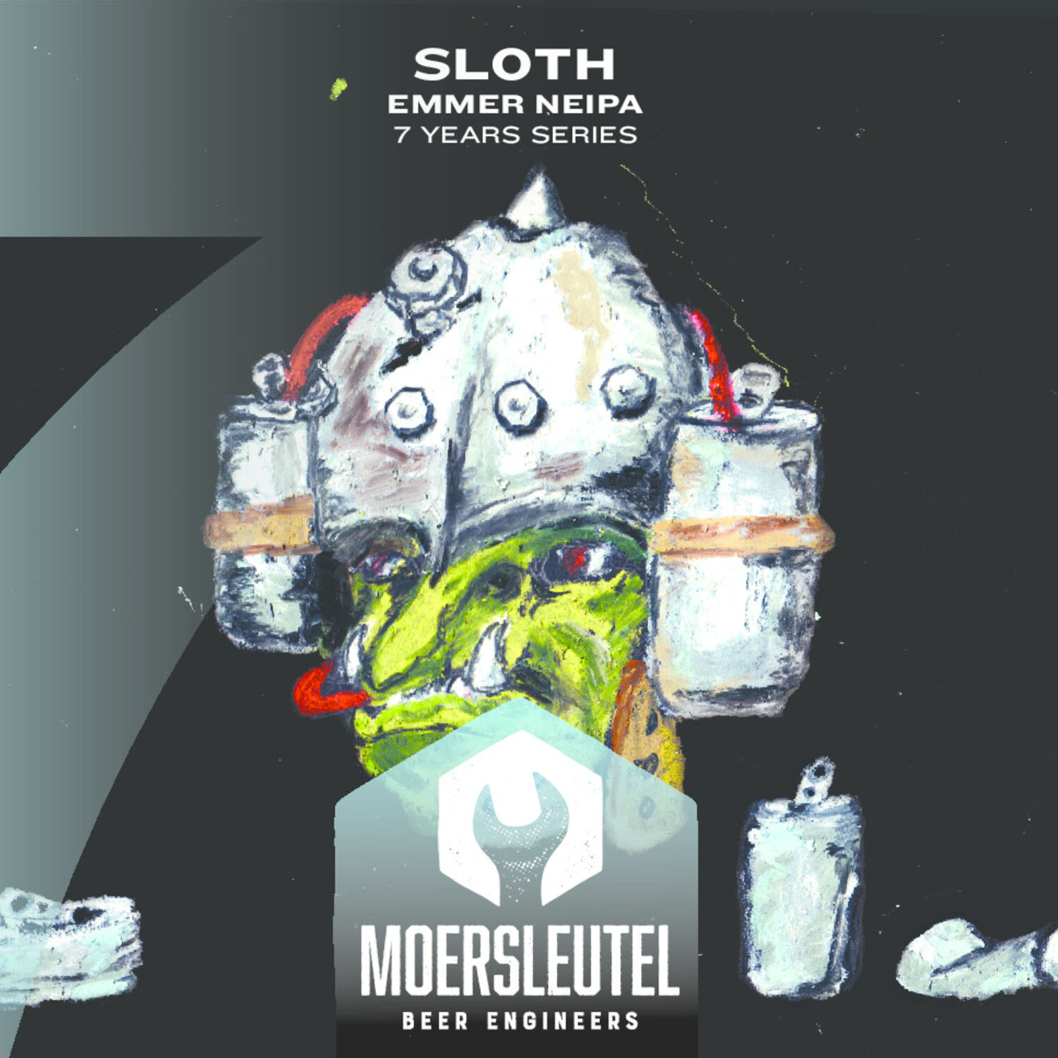 De Moersleutel SLOTH 7th Birthday IPA