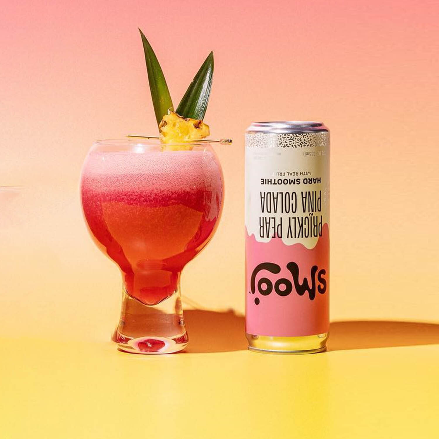 Smooj Pina Colada PRICKLY PEAR Smoothie Hard Seltzer