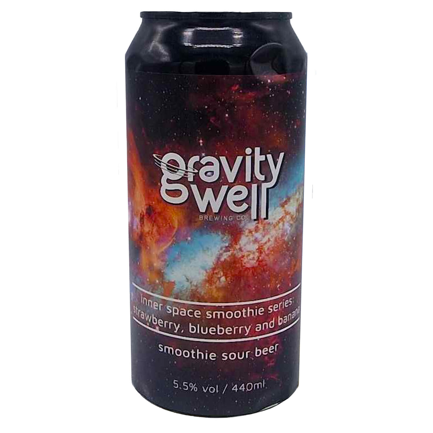 Gravity Well Inner Space Strawberry Blueberry Banana Smoothie Sour