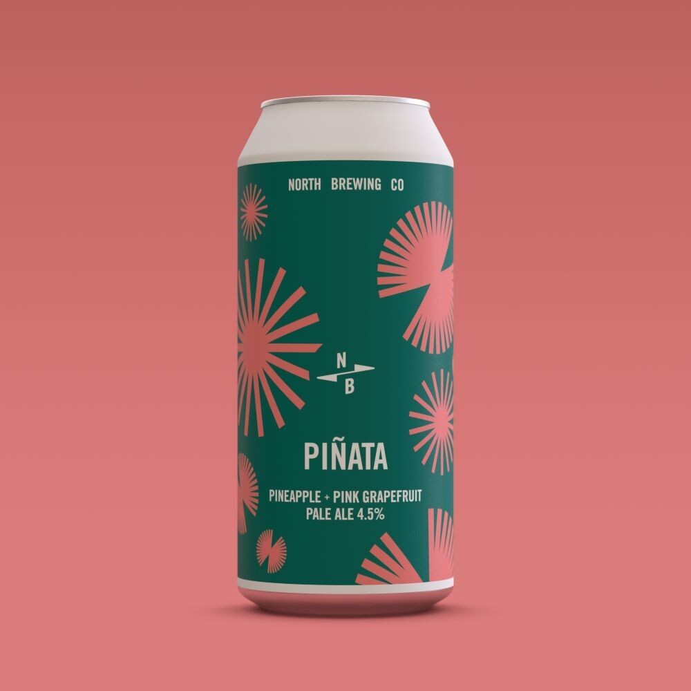 North Brew Pinata Summer Pineapple & Pink Grapefruit Pale Ale North Brew Pinata Summer Pineapple & Pink Grapefruit Pale Ale