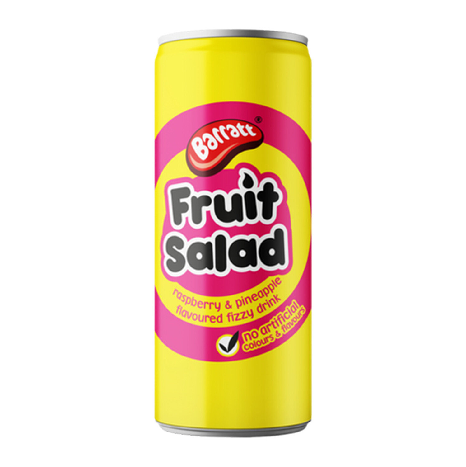 Barratt Fruit Salad Raspberry & Pineapple Soda
