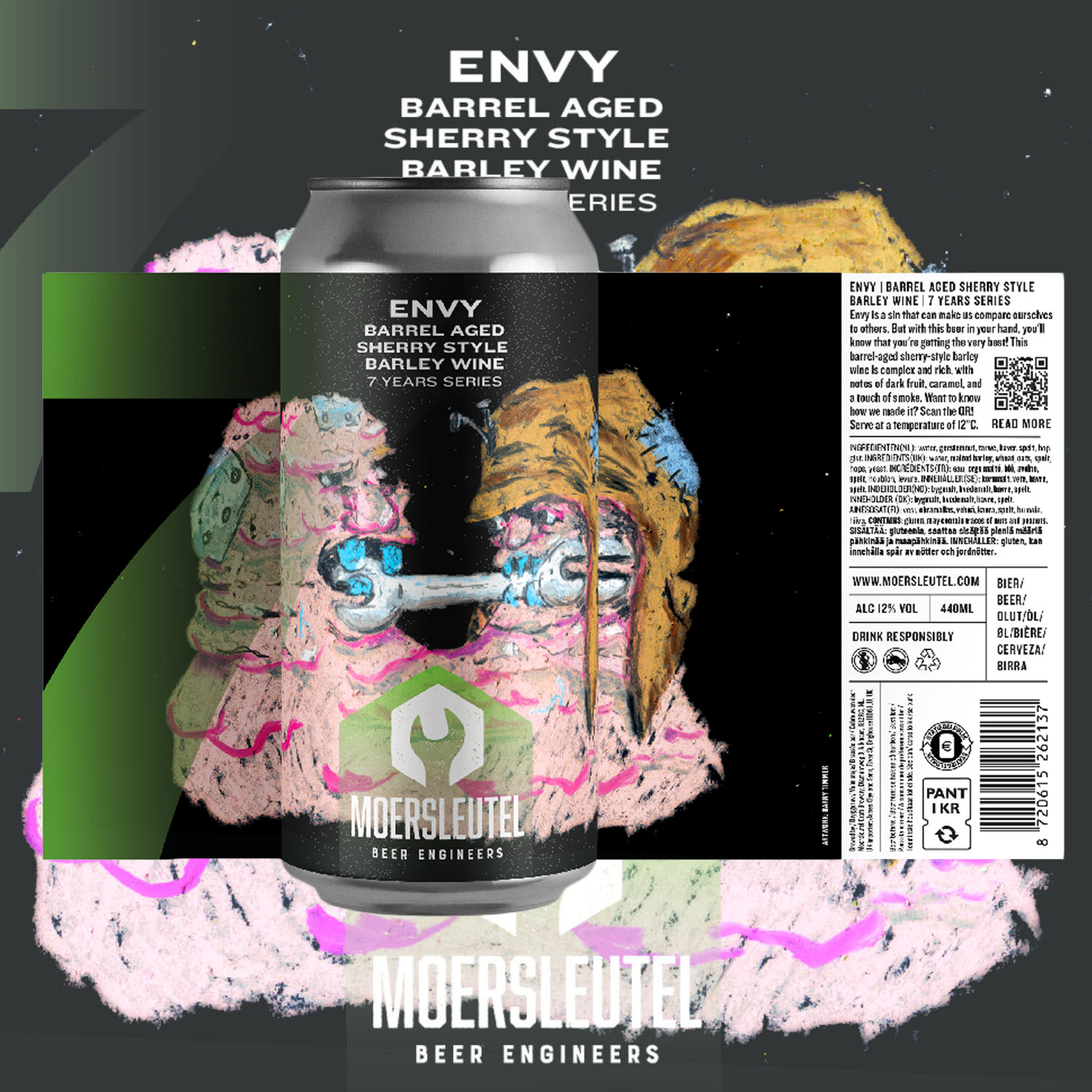 De Moersleutel ENVY 7th Birthday BA Barley Wine