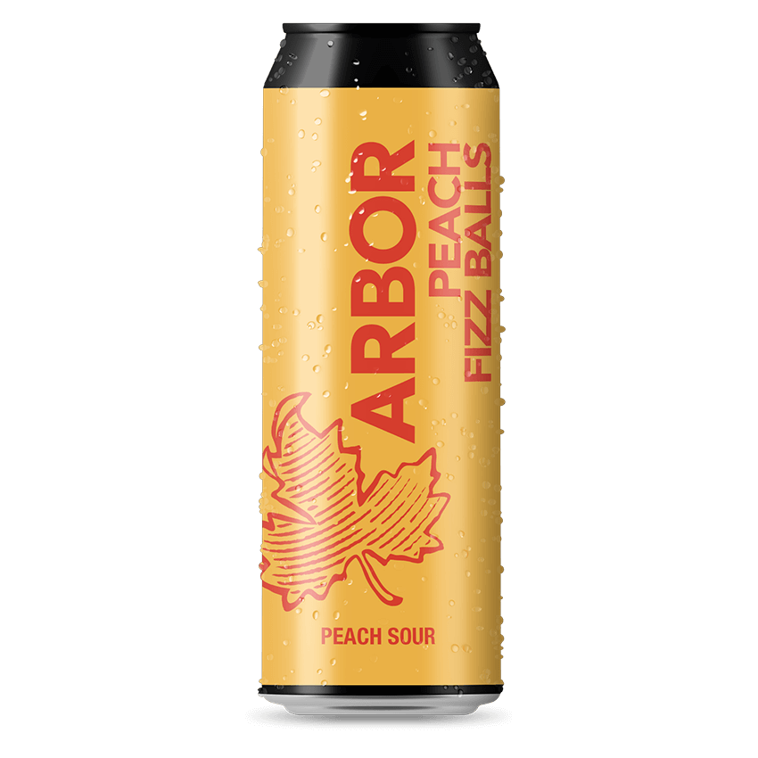 Arbor Peach Fizz Balls Sour Arbor Peach Fizz Balls Sour