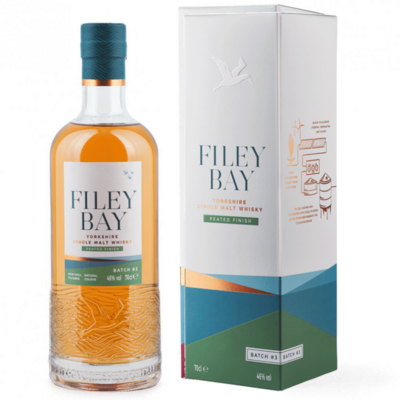 Filey Bay Peated Finish Yorkshire Single Malt Whisky