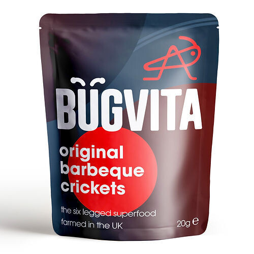 Bugvita Original Barbeque Crickets