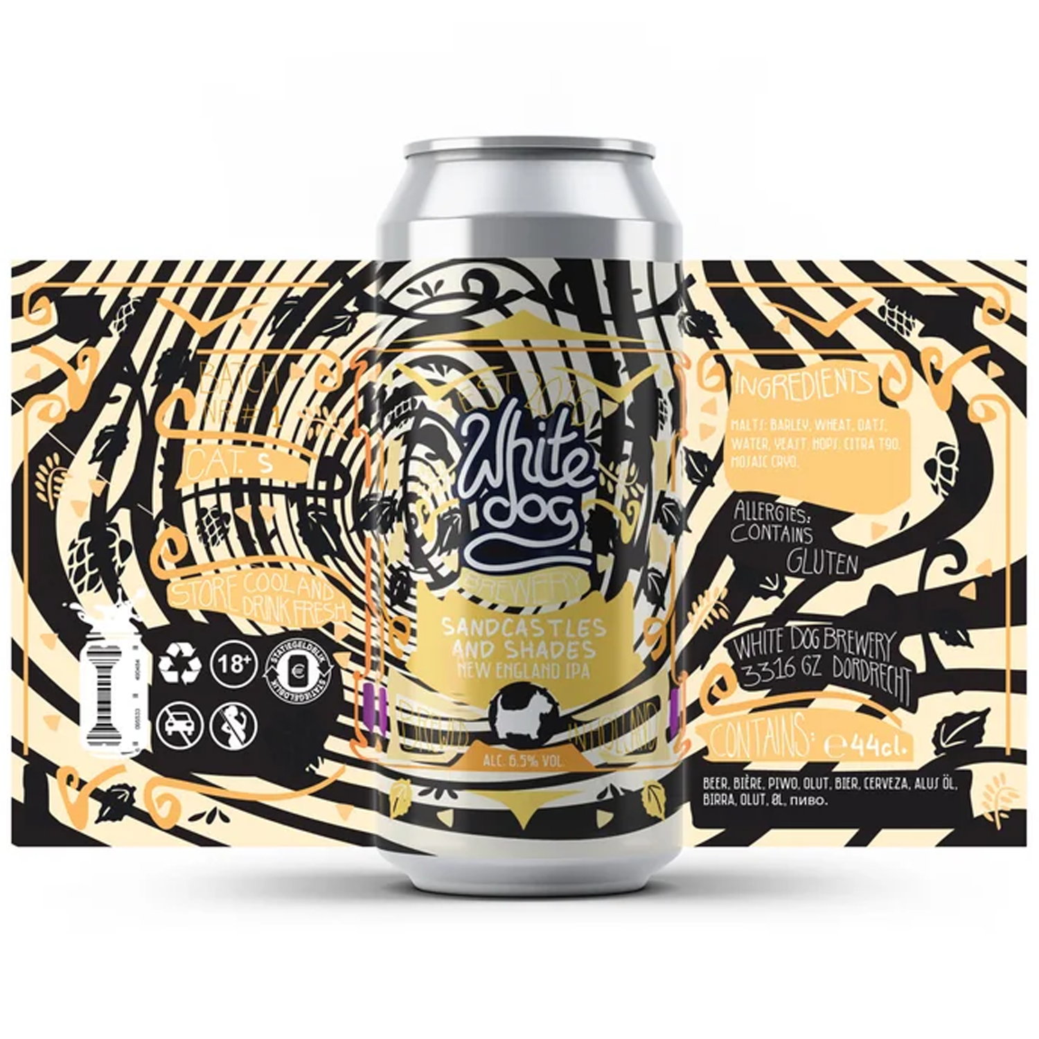 White Dog Sandcastles &amp; Shades NE IPA