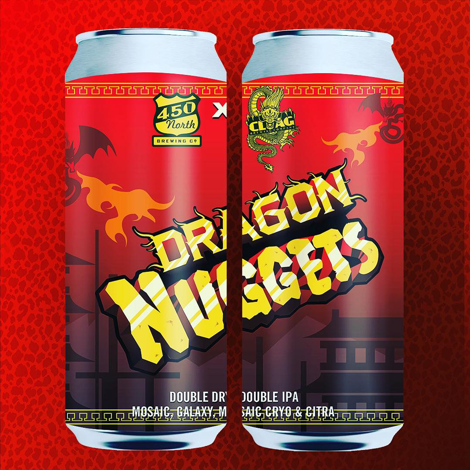450 North x CLAG Dragon Nuggets DIPA