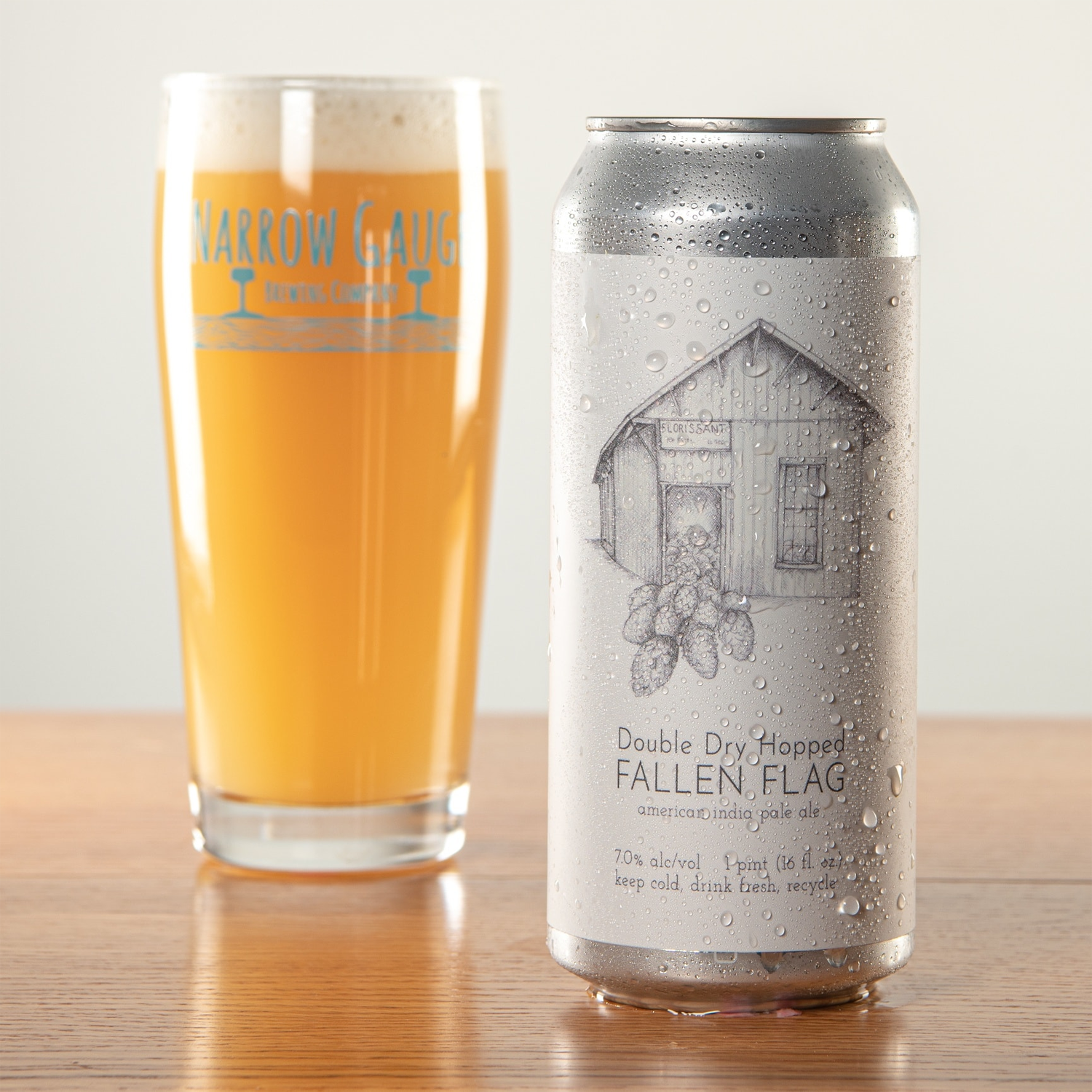 Narrow Gauge DDH Fallen Flag NE IPA