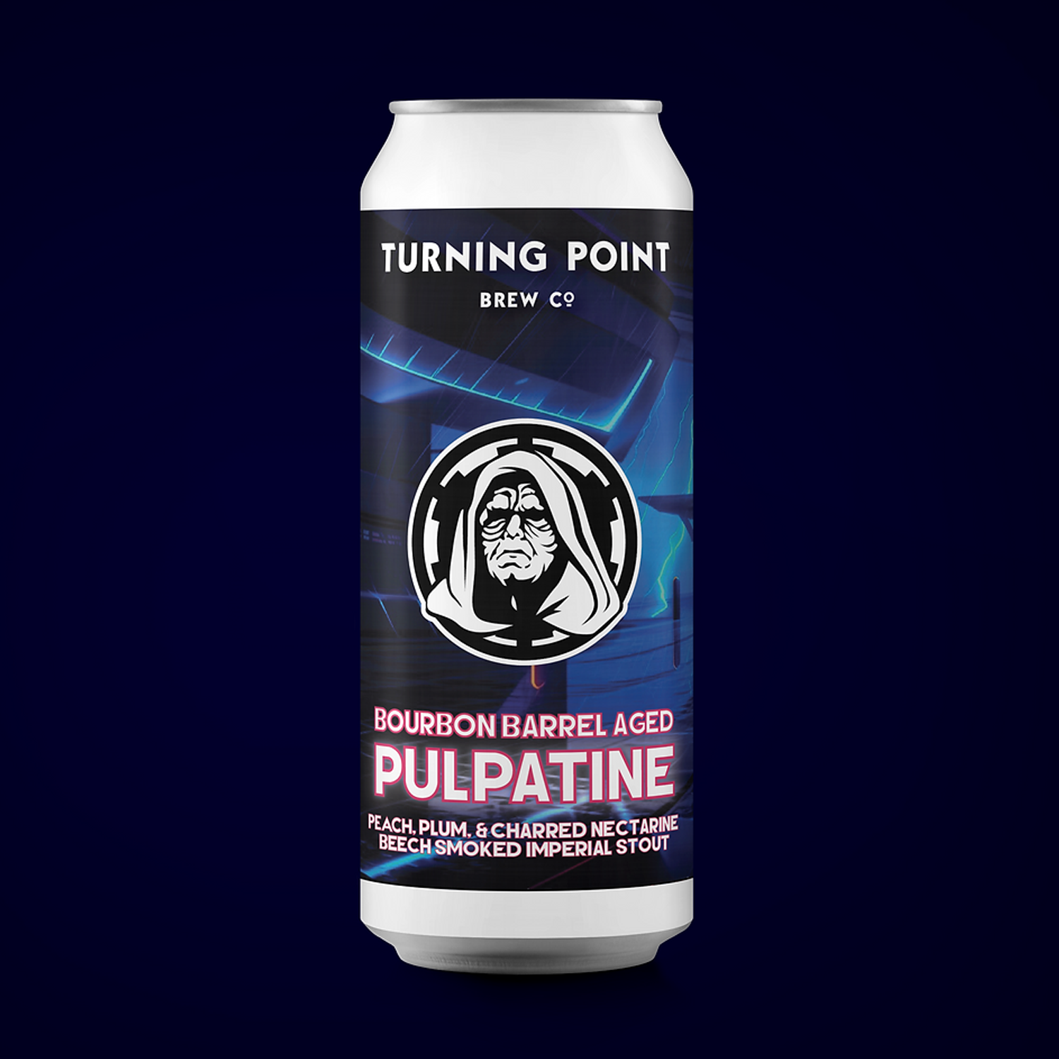 Turning Point x Emperors Bourbon Barrel Aged Pulpatine BA Imperial Stout