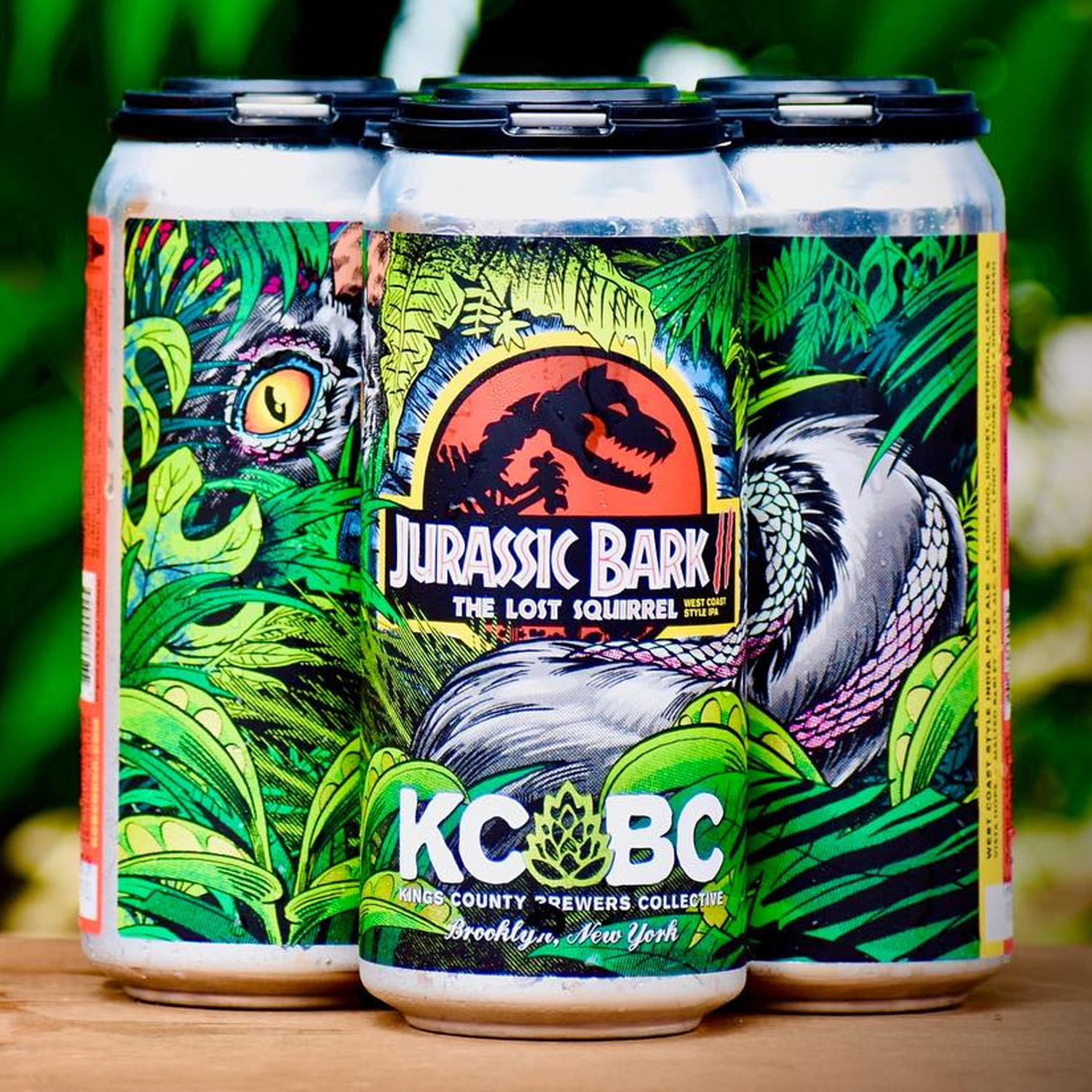 KCBC Jurassic Bark II The Lost Squirrel WC IPA KCBC Jurassic Bark II The Lost Squirrel WC IPA