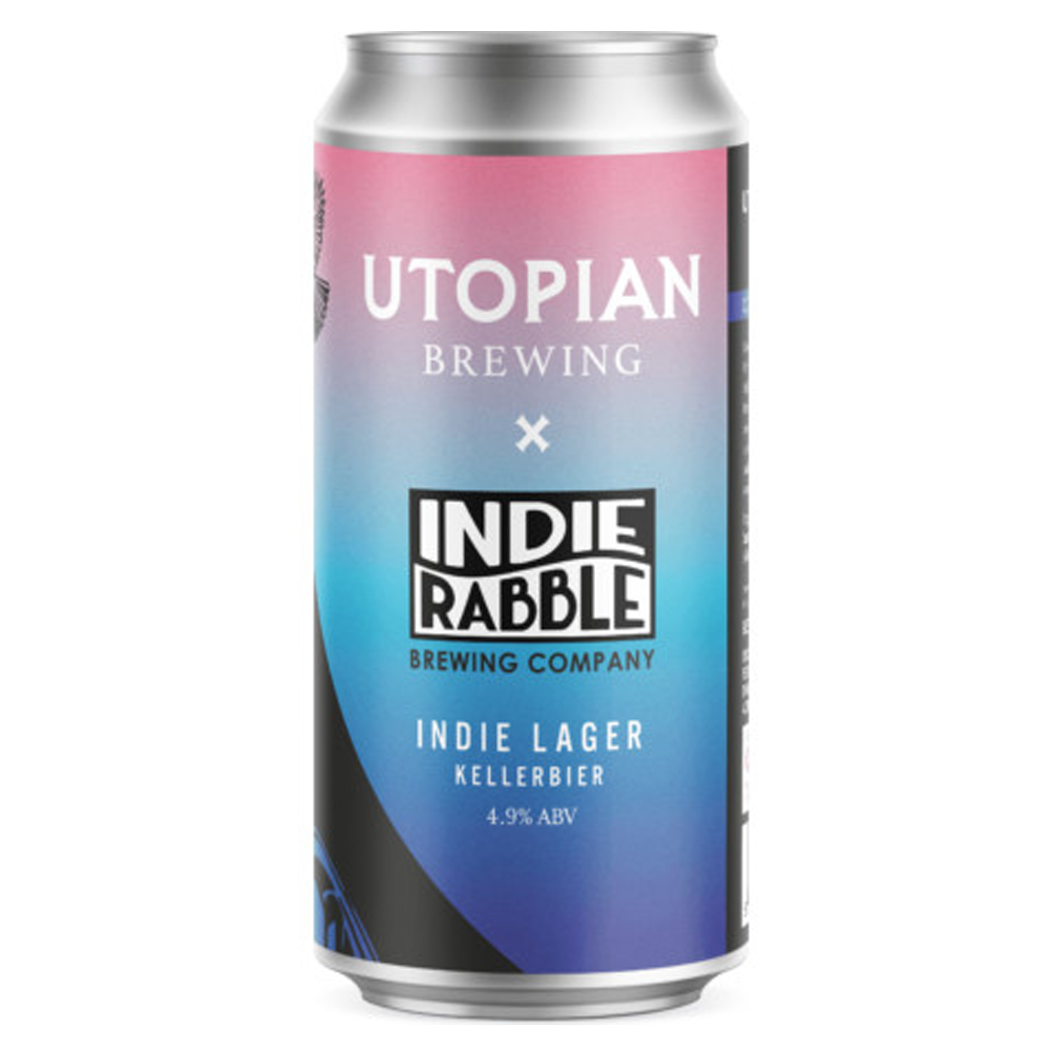 Utopian x Indie Rabble Indie Lager
