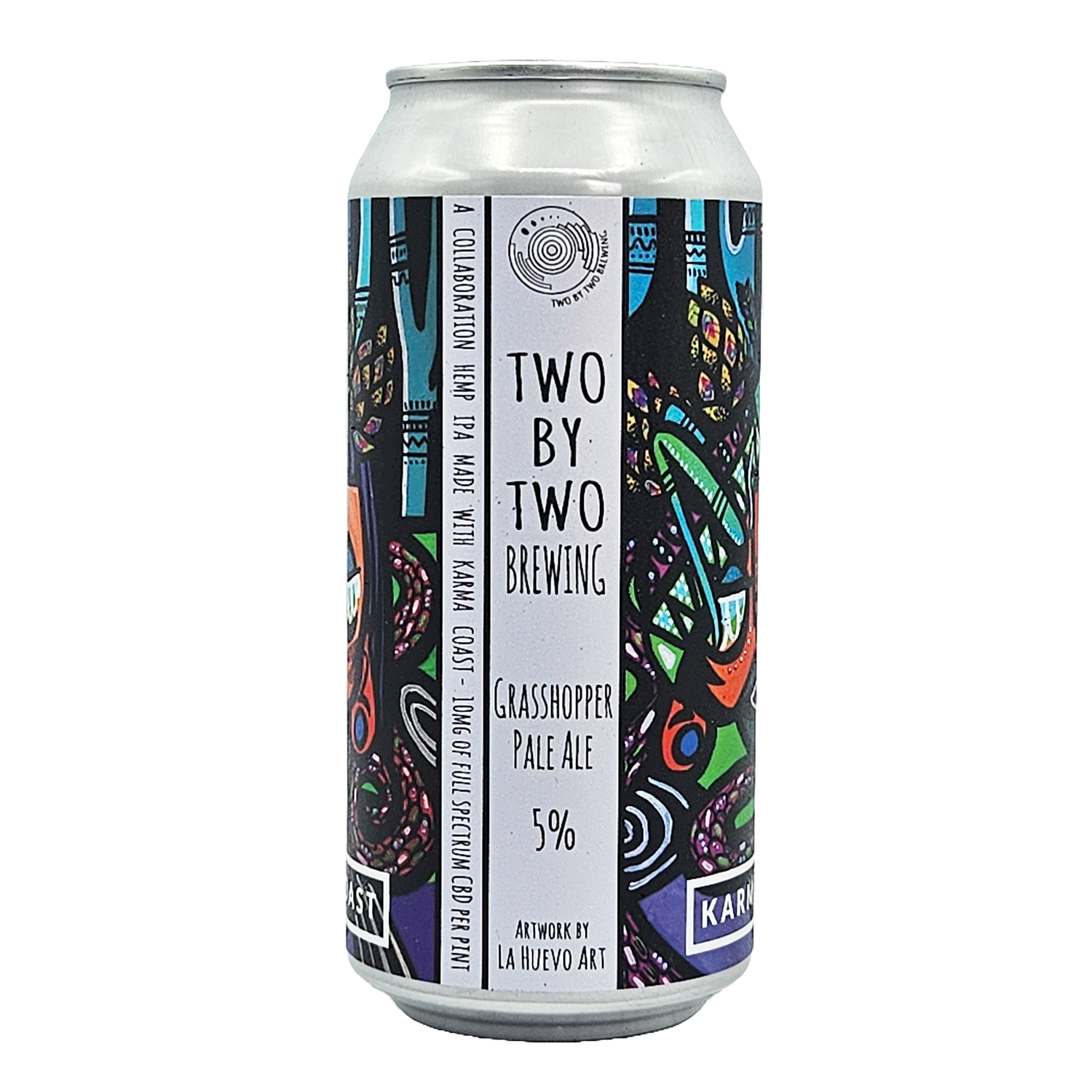 Two by Two x Karma Coast Grasshopper Pale Ale Two by Two x Karma Coast Grasshopper Pale Ale