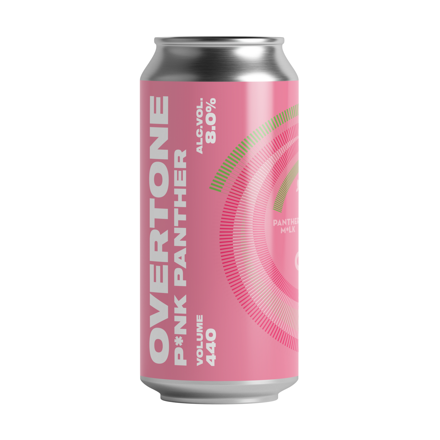 Overtone P*nk Panther Strawberry Ice Cream Smoothie Sour