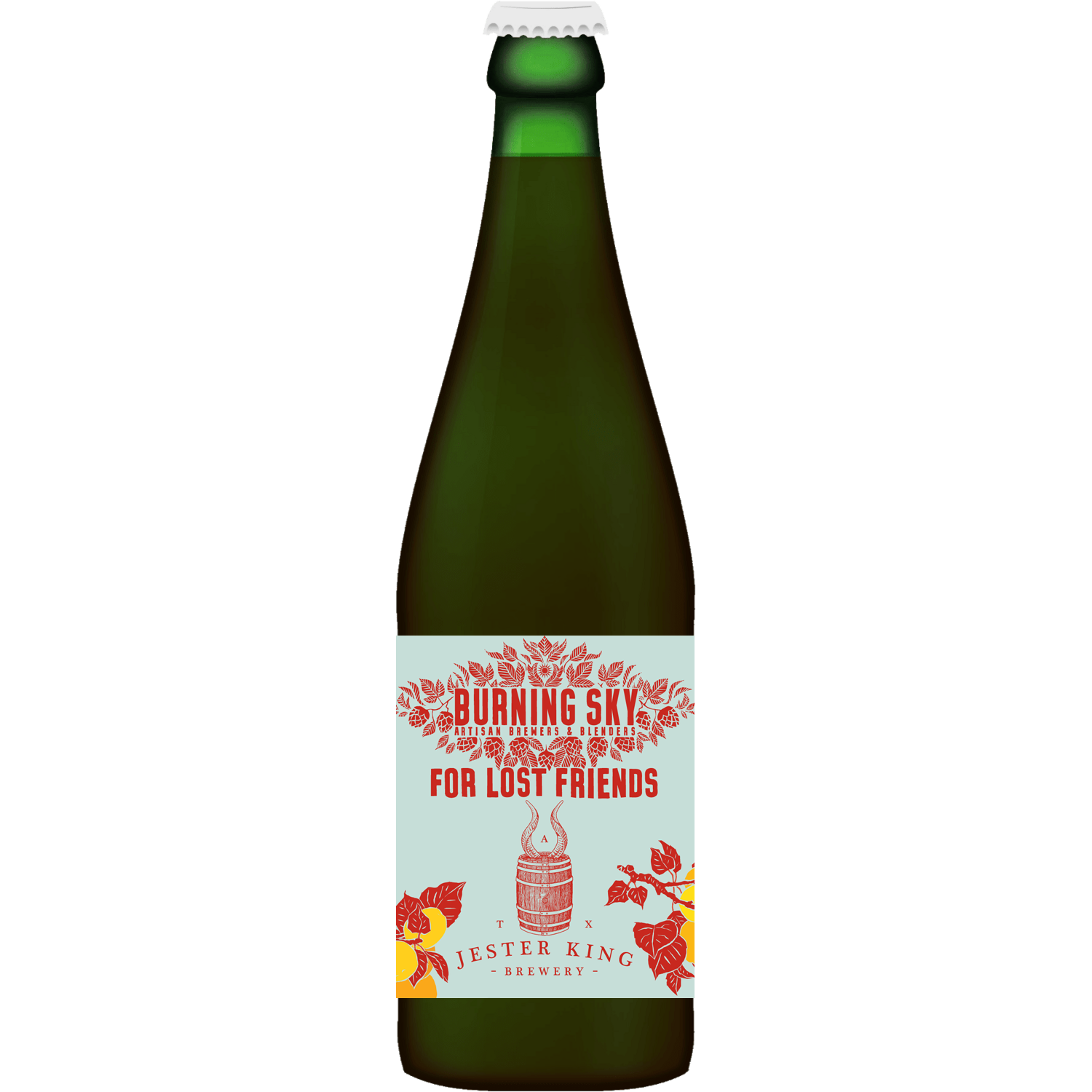 Burning Sky x Jester King For Lost Friends Mixed Fermentation Fruit Beer