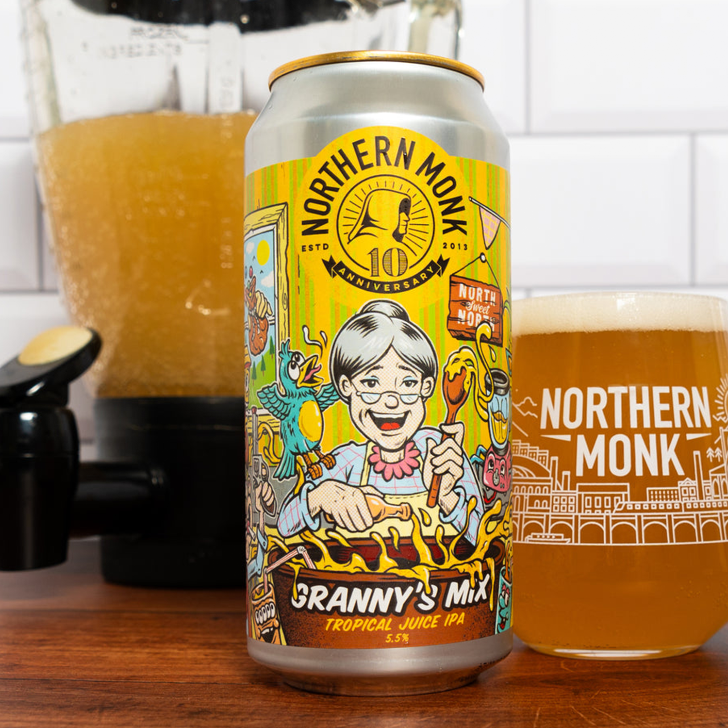 Northern Monk Granny's Mix Tropical Juice IPA Northern Monk Granny's Mix Tropical Juice IPA