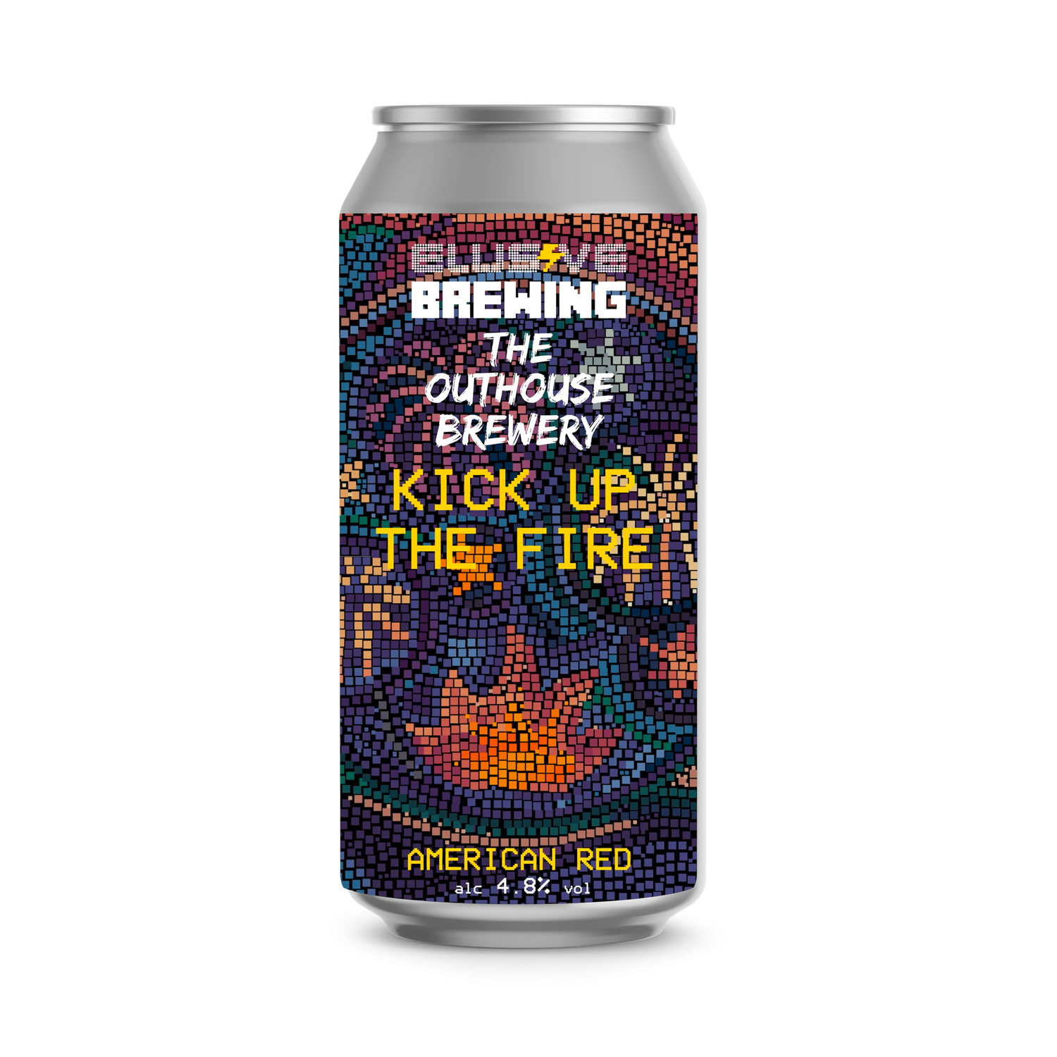 Elusive x Outhouse Kick Up The Fire American Red Ale