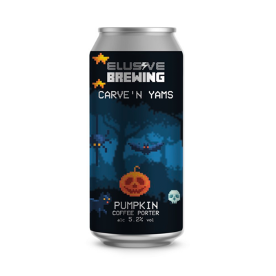 Elusive Carve&#39;n Yams Pumpkin Coffee Porter