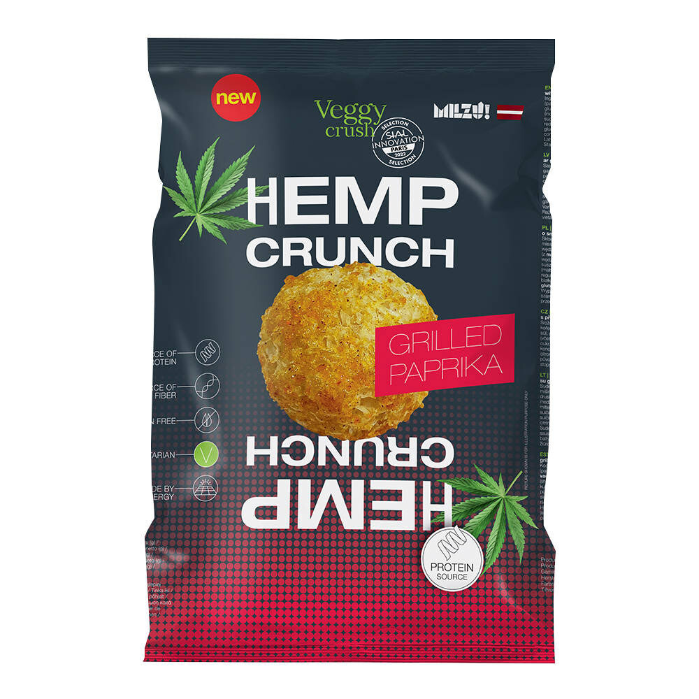 Veggy Crush Hemp Crunch Grilled Paprika