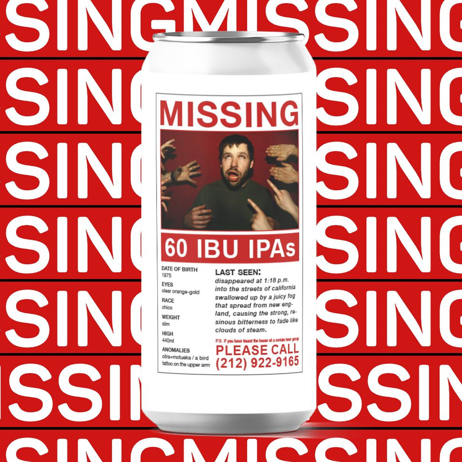 Atelier Vrai Missing Series 59,46589 IBU WC IPA