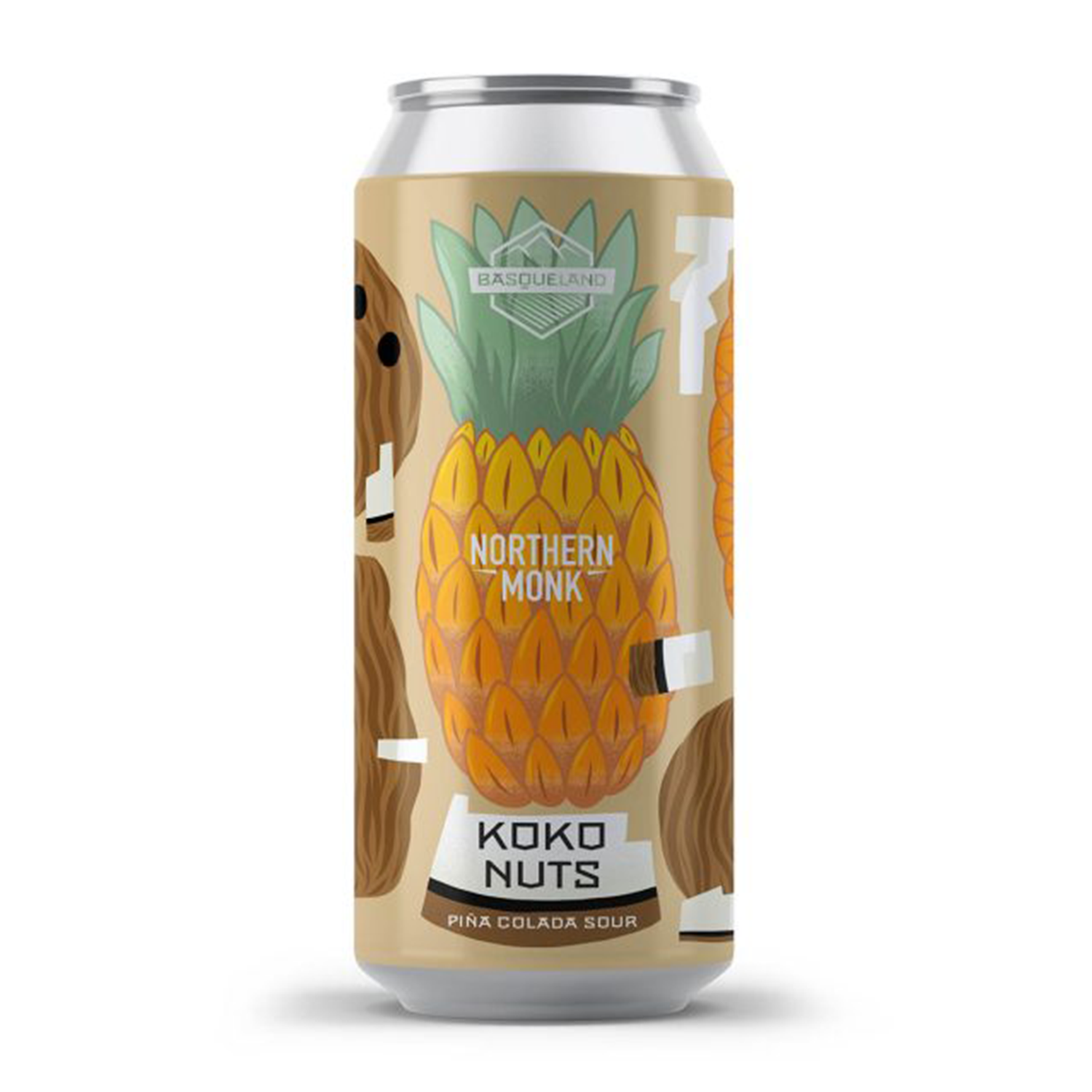 Basqueland x Northern Monk Koko Nuts Pina Colada Sour