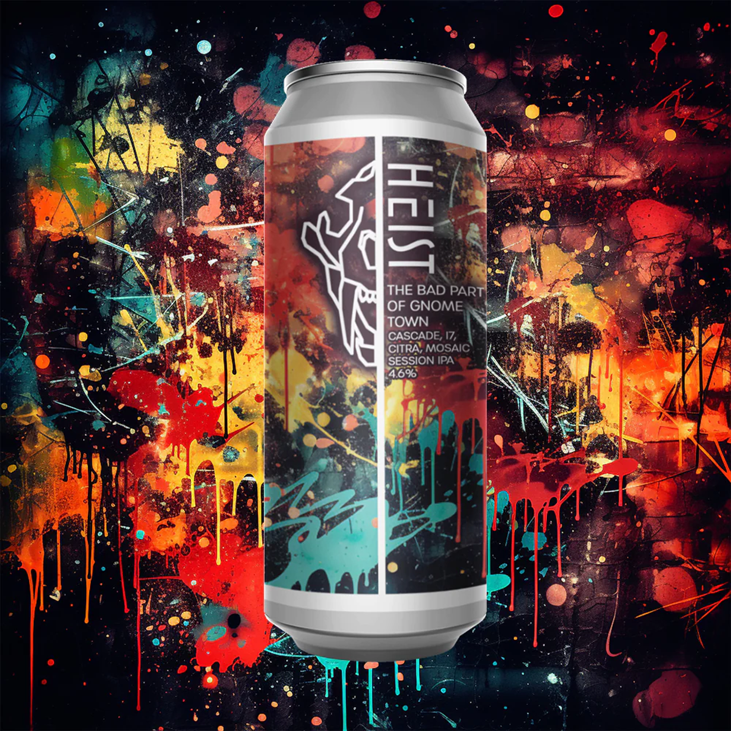 Heist The Bad Part of Gnome Town Session IPA Heist The Bad Part of Gnome Town Session IPA
