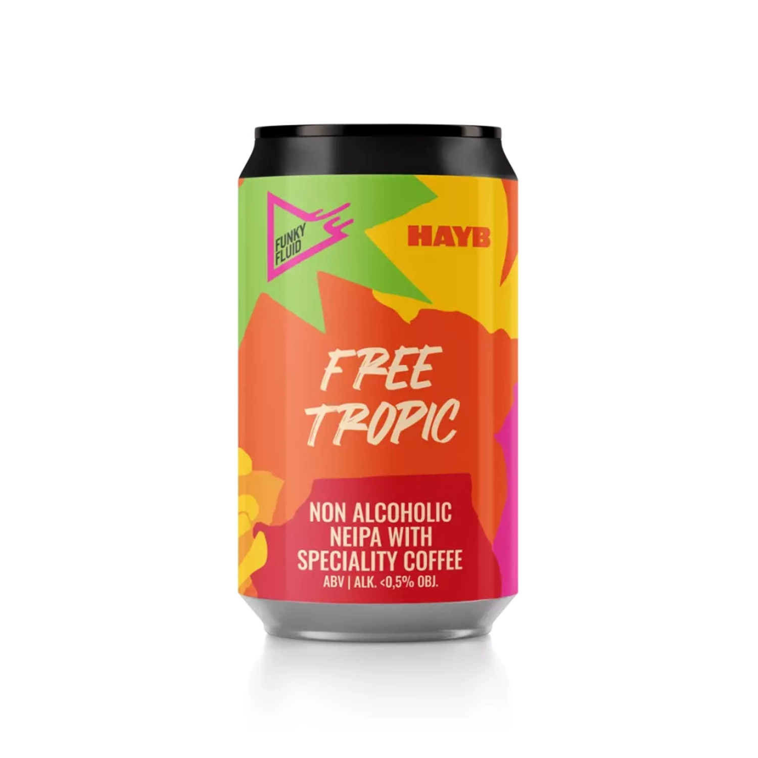 Funky Fluid x HAYB Free Tropic Non Alcoholic NE IPA