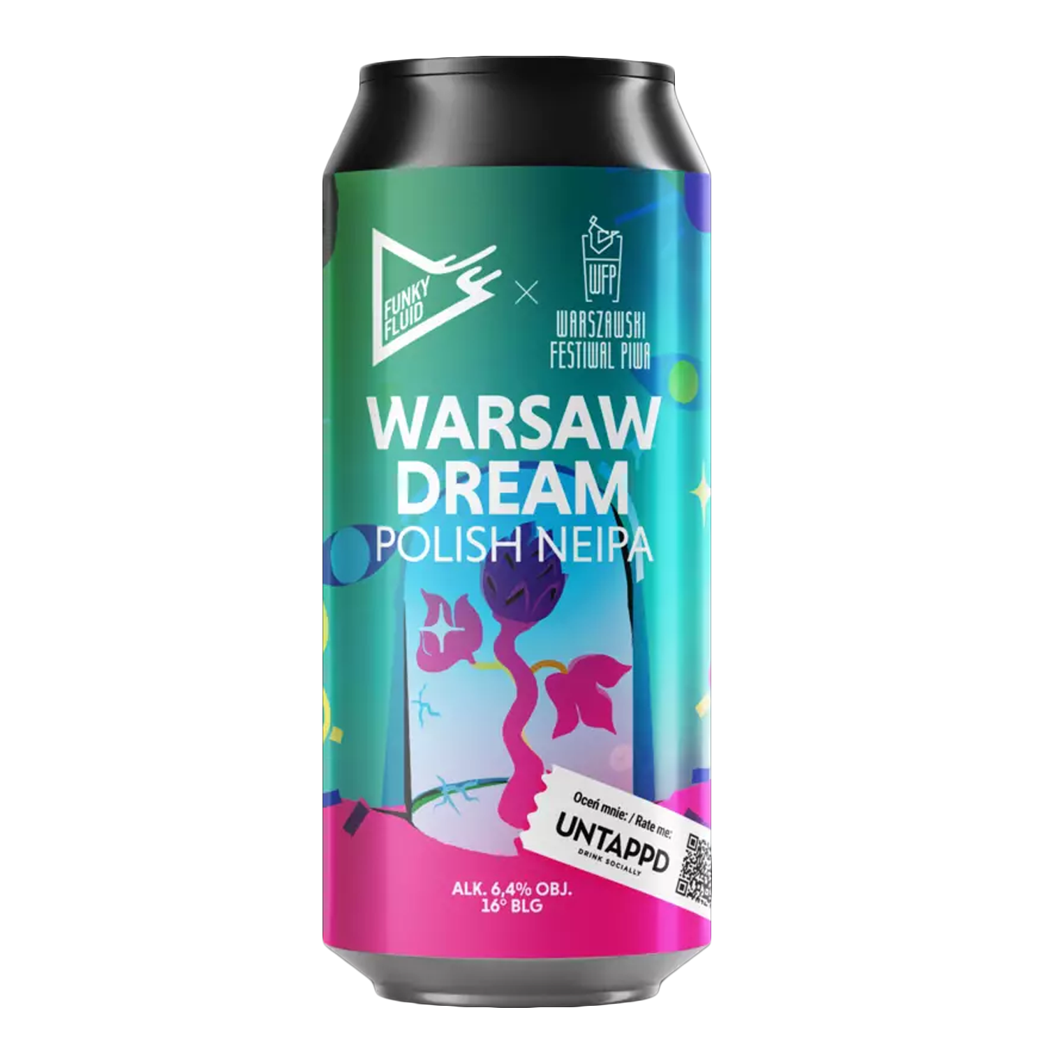 Funky Fluid x Warszawski Warsaw Dream Polish NE IPA