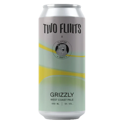 Two Flints x Clapton Craft Grizzly WC Pale Ale