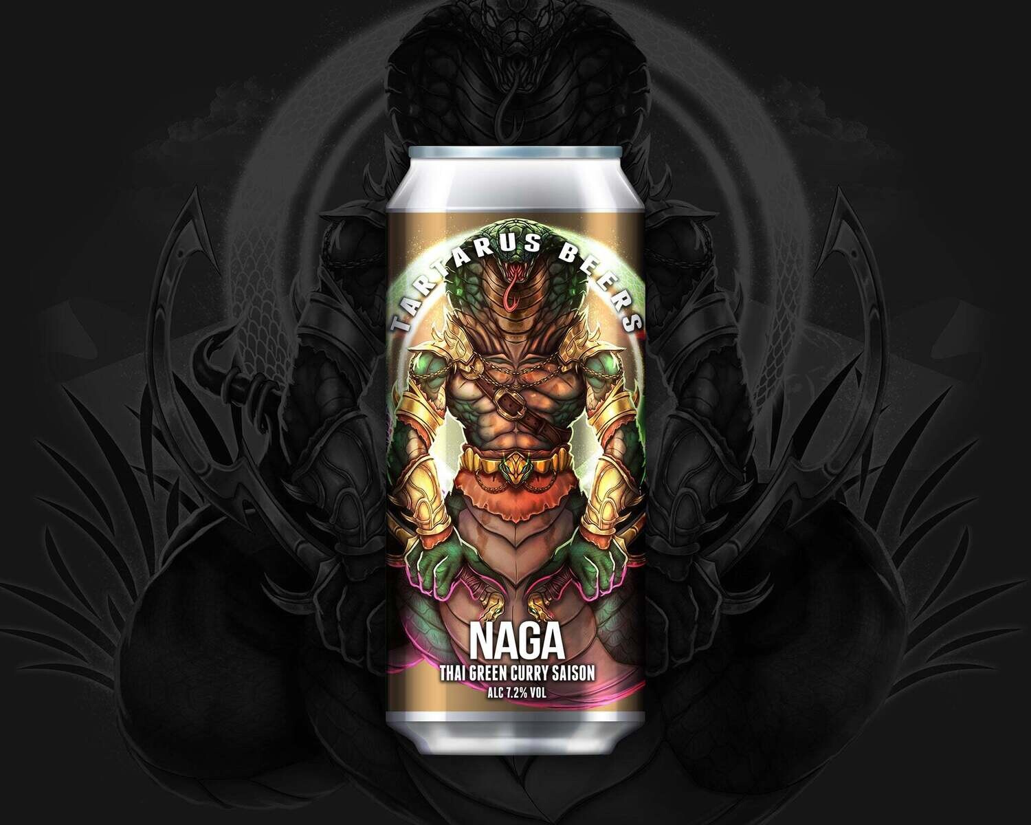 Tartarus Naga Thai Green Curry Saison Tartarus Naga Thai Green Curry Saison
