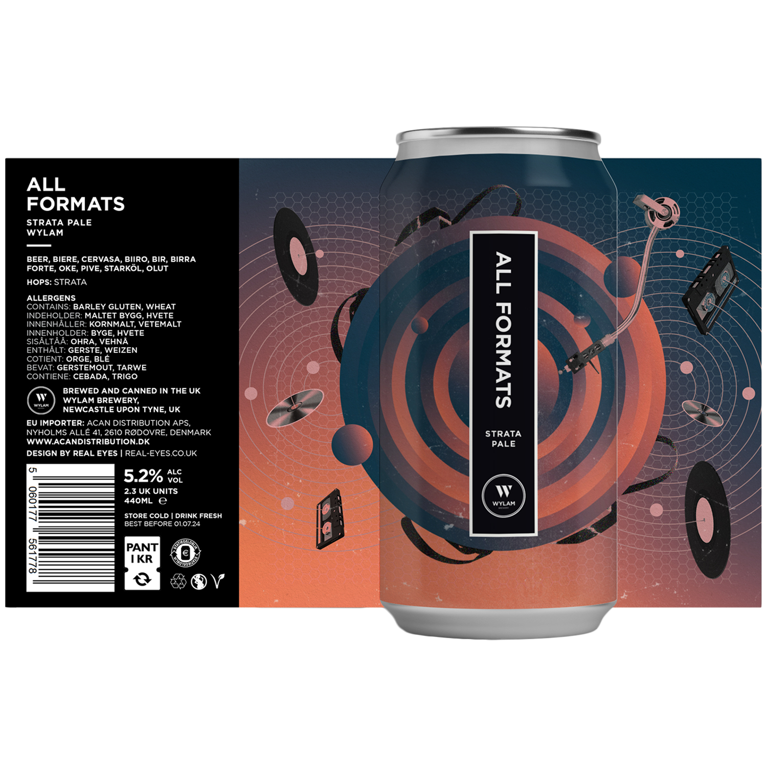Wylam All Formats Strata Pale Ale