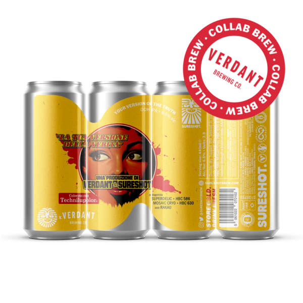 Sureshot x Verdant Your Version Of The Truth DDH IPA