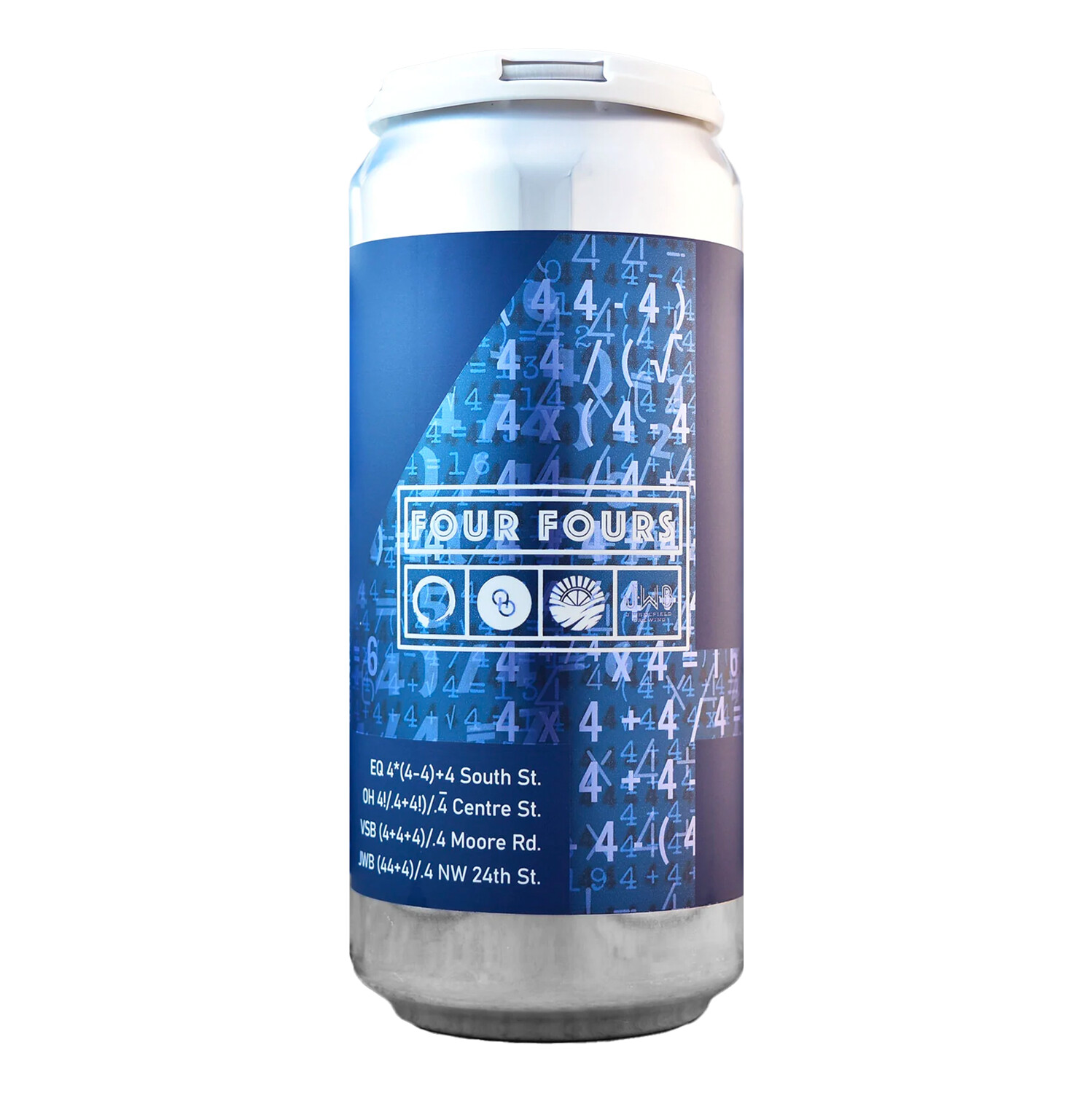 Equilibrium x J. Wakefield x Other Half x Vitamin Sea Four Fours DIPA