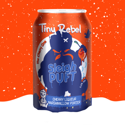 Tiny Rebel Sleigh Puft The Cherry One Porter