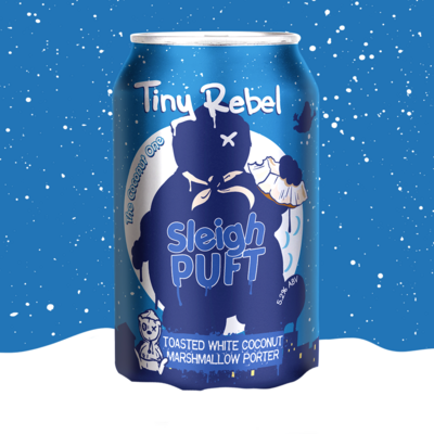 Tiny Rebel Sleigh Puft The Coconut One Porter