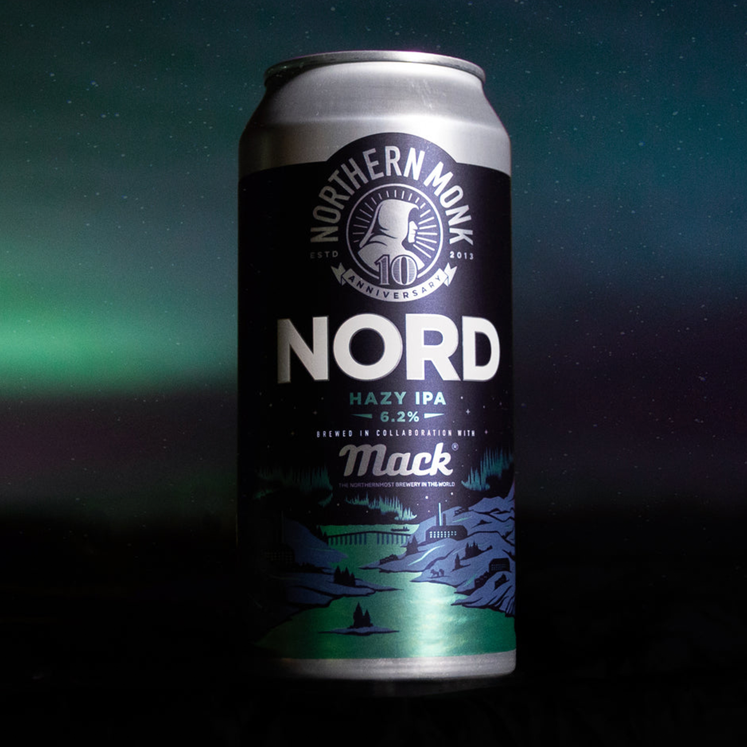 Northern Monk x Mack Nord Hazy IPA