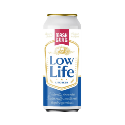 Mash Gang Low Life Low Alcohol Lager