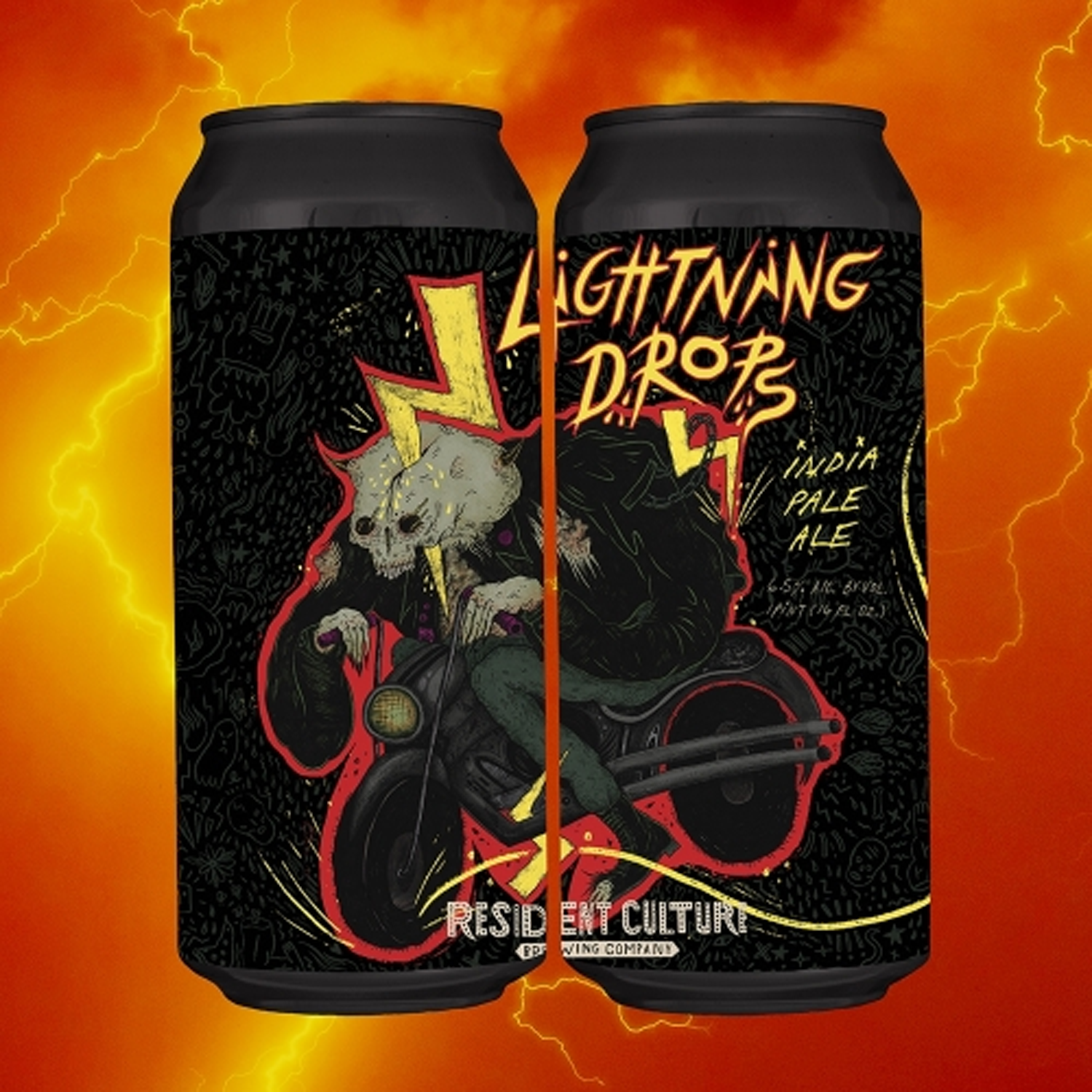 Resident Culture Lightning Drops IPA