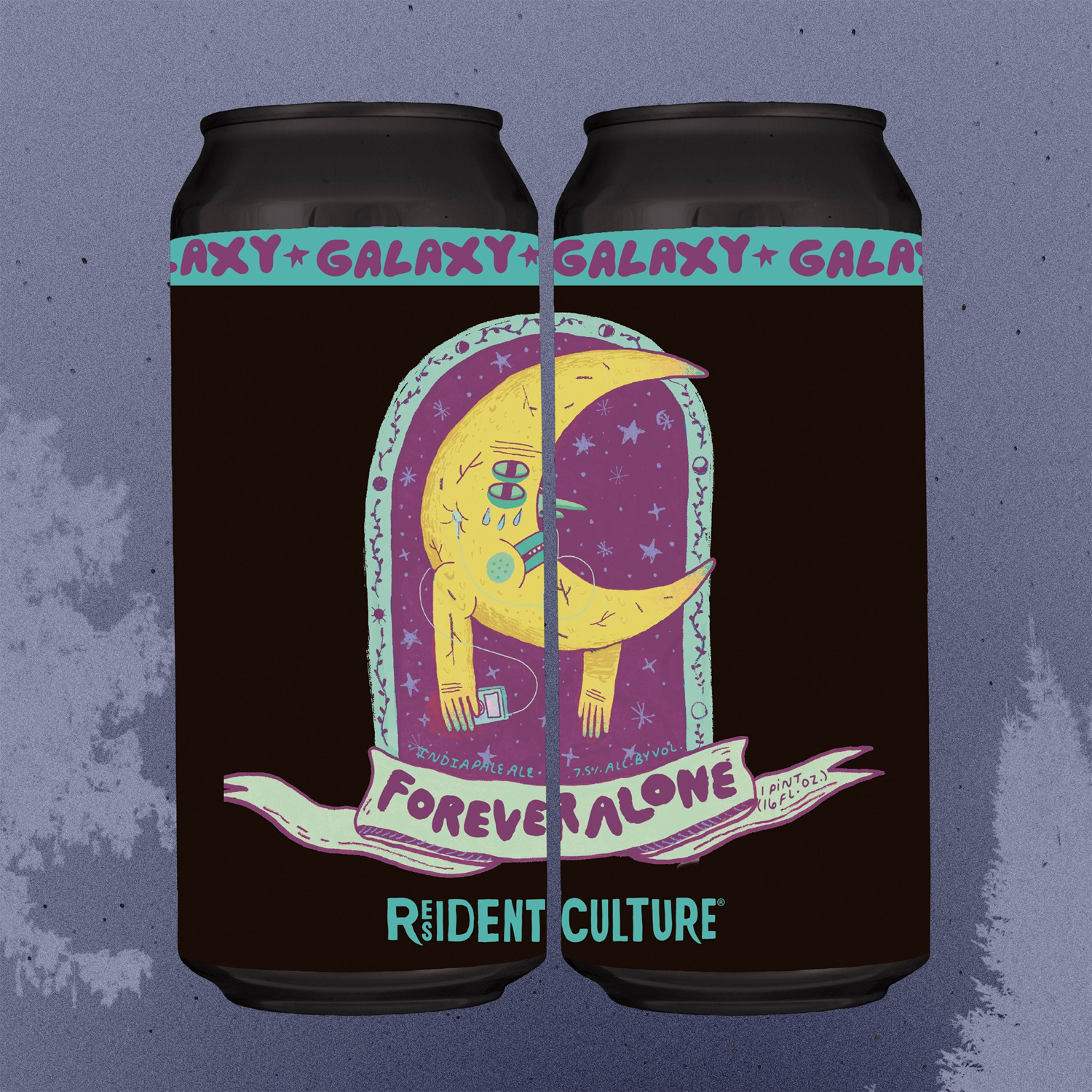 Resident Culture Forever Alone Galaxy NE IPA Resident Culture Forever Alone Galaxy NE IPA