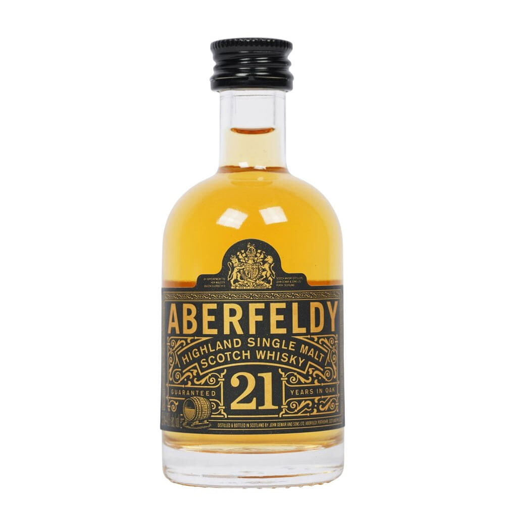 Aberfeldy 21 Highland Single Malt Scotch Whisky Miniature
