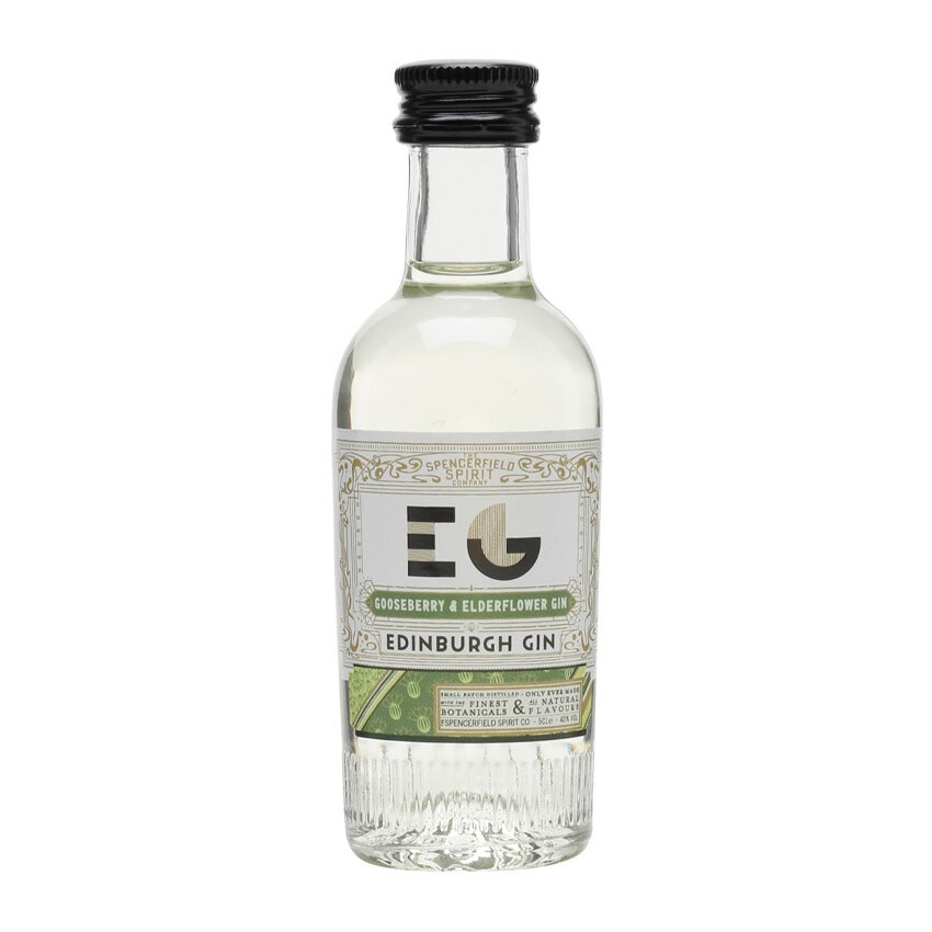 Edinburgh Gin Gooseberry &amp; Elderflower Gin Miniature