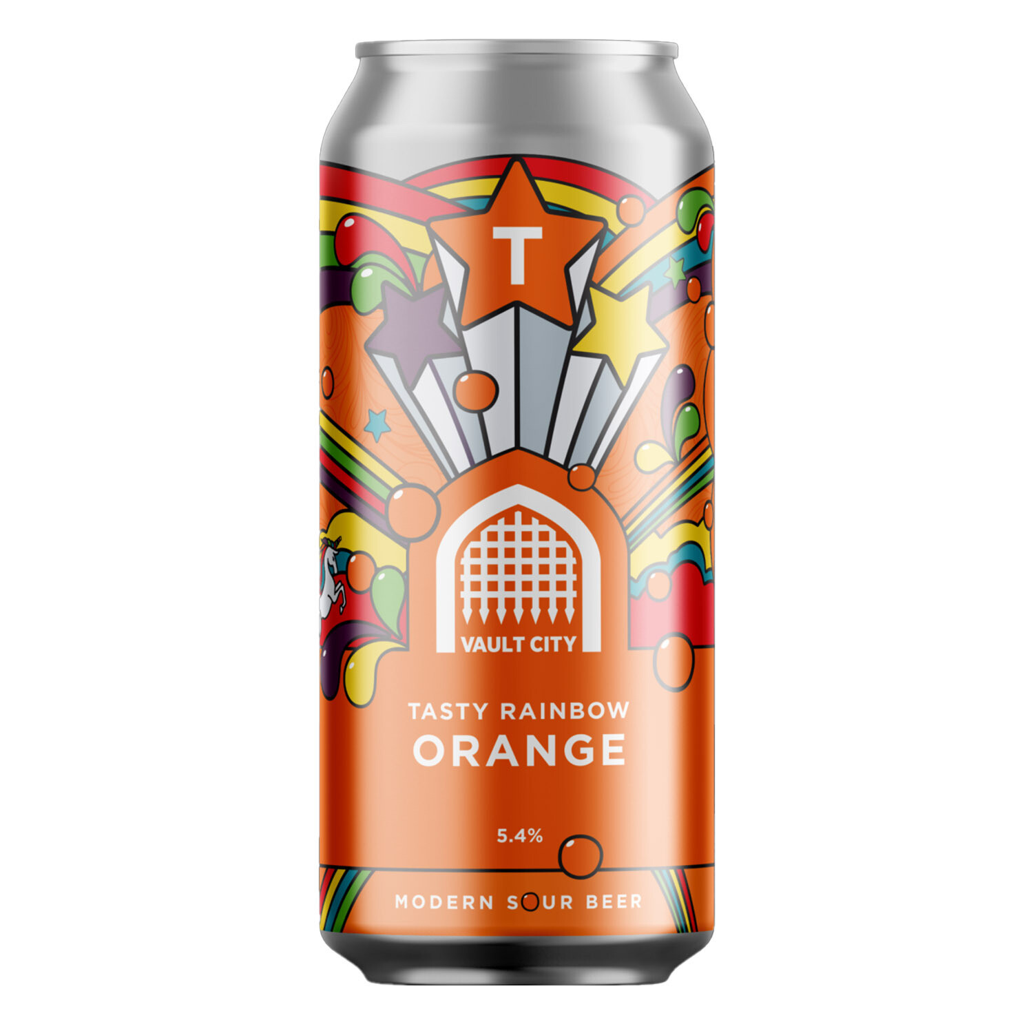 Vault City Tasty Rainbow ORANGE Sour Vault City Tasty Rainbow ORANGE Sour
