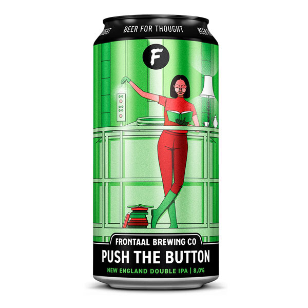 Frontaal x North Brew x The Garden Brewery Push
The Button DIPA
