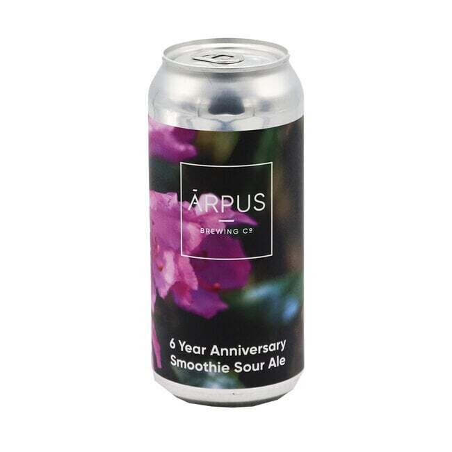Arpus 6 Year Anniversary Smoothie Sour Ale Arpus 6 Year Anniversary Smoothie Sour Ale