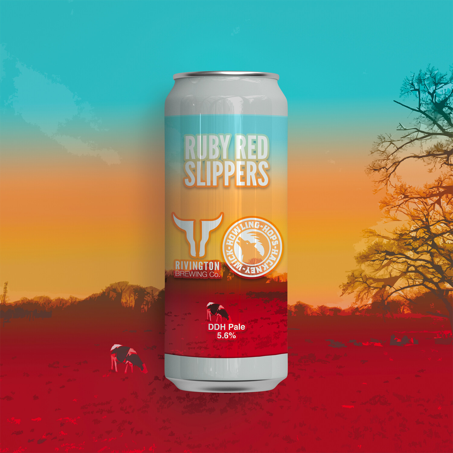 Rivington x Howling Hops Ruby Red Slippers DDH Pale Ale